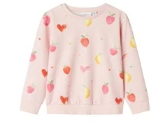 Name It sweatshirt pink frosting med jordbær